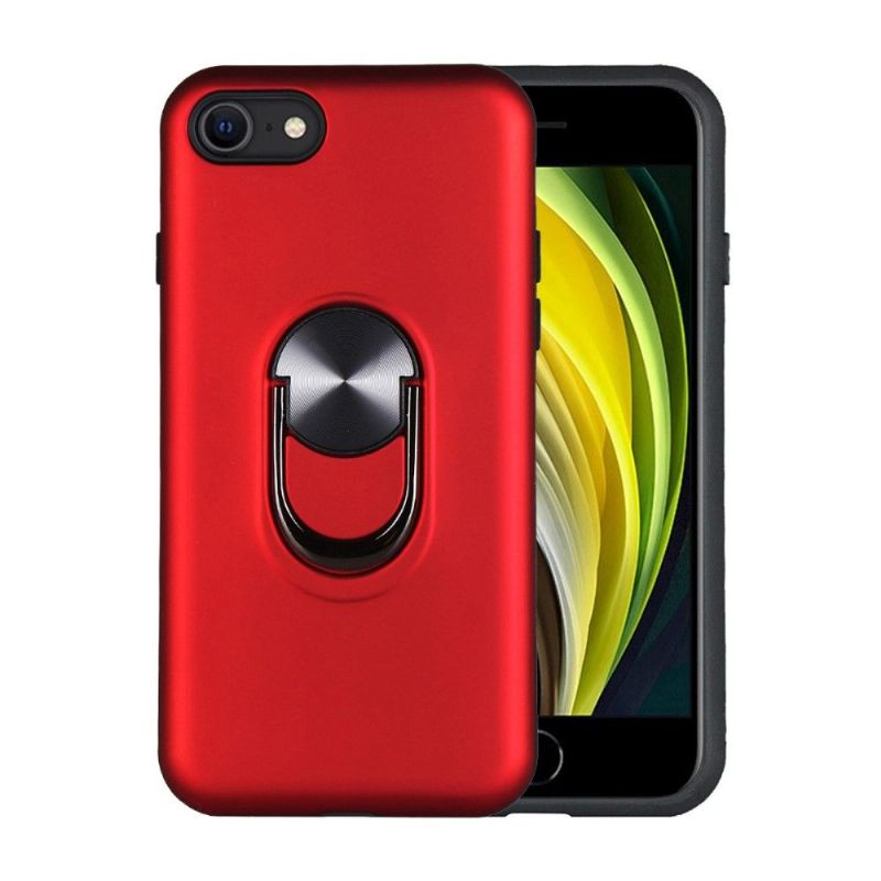 Kryt Na iPhone 7 / 8 / SE (2020) Matný Efekt S Podporou Na Zadní Straně
