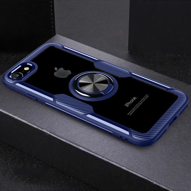 Kryt Na iPhone 7 / 8 / SE (2020) Průhledný Prst