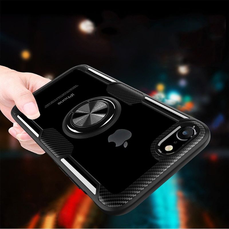 Kryt Na iPhone 7 / 8 / SE (2020) Průhledný Prst