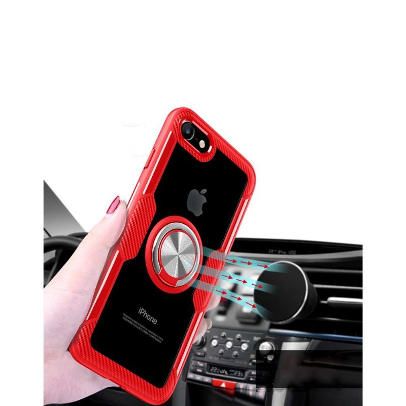 Kryt Na iPhone 7 / 8 / SE (2020) Průhledný Prst