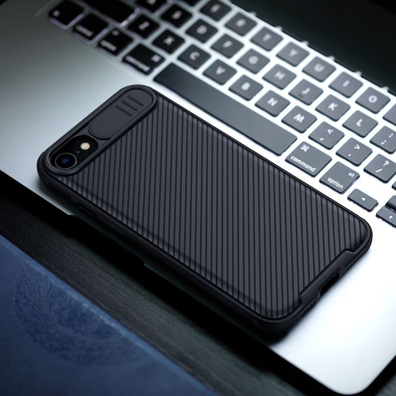 Kryt Na iPhone 7 / 8 / SE (2020) Vačkový Štít Se Zadním Krytem Objektivu