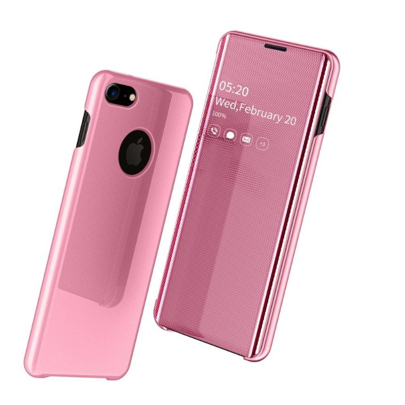 Kryty Na Mobil Na iPhone 7 / 8 / SE (2020) Flipové Pouzdro Zrcadlový Efekt