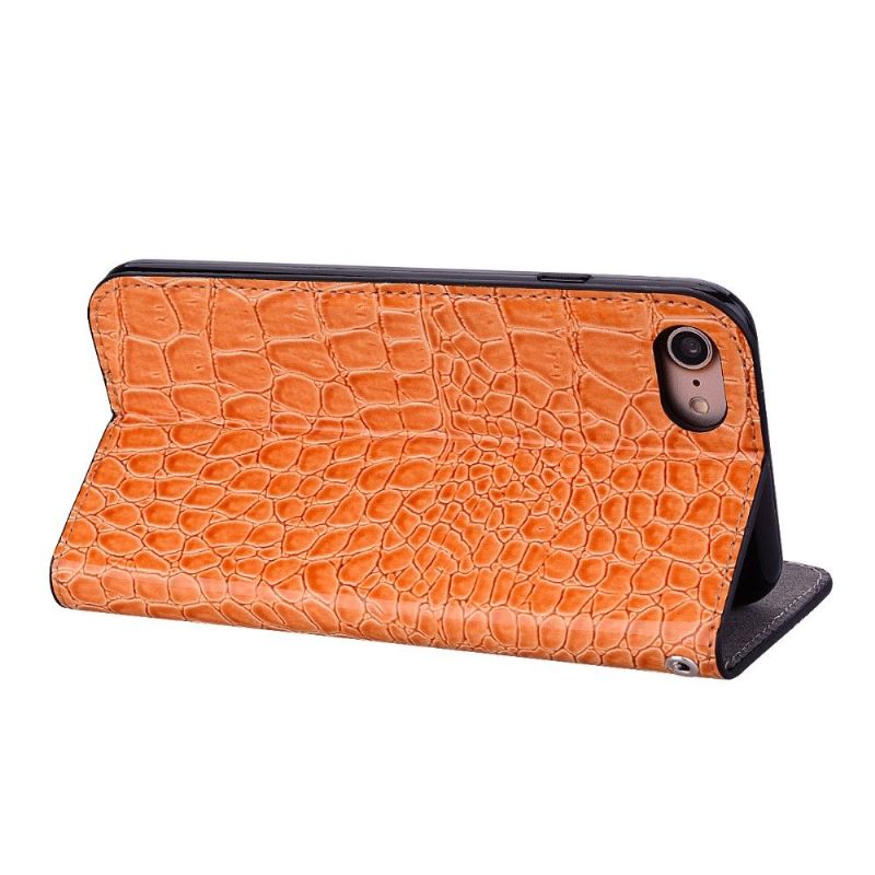 Pouzdra Na iPhone 7 / 8 / SE (2020) Luxusní Croc Effect