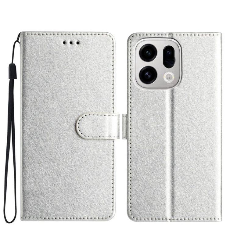 Kožený Kryt Oppo Find X9 Pro 5g Hedvábná Textura