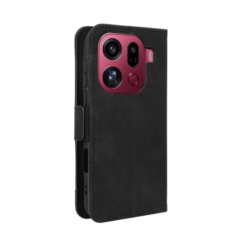 Kožený Kryt Oppo Find X9 Pro 5g Přihrádky Na Více Karet