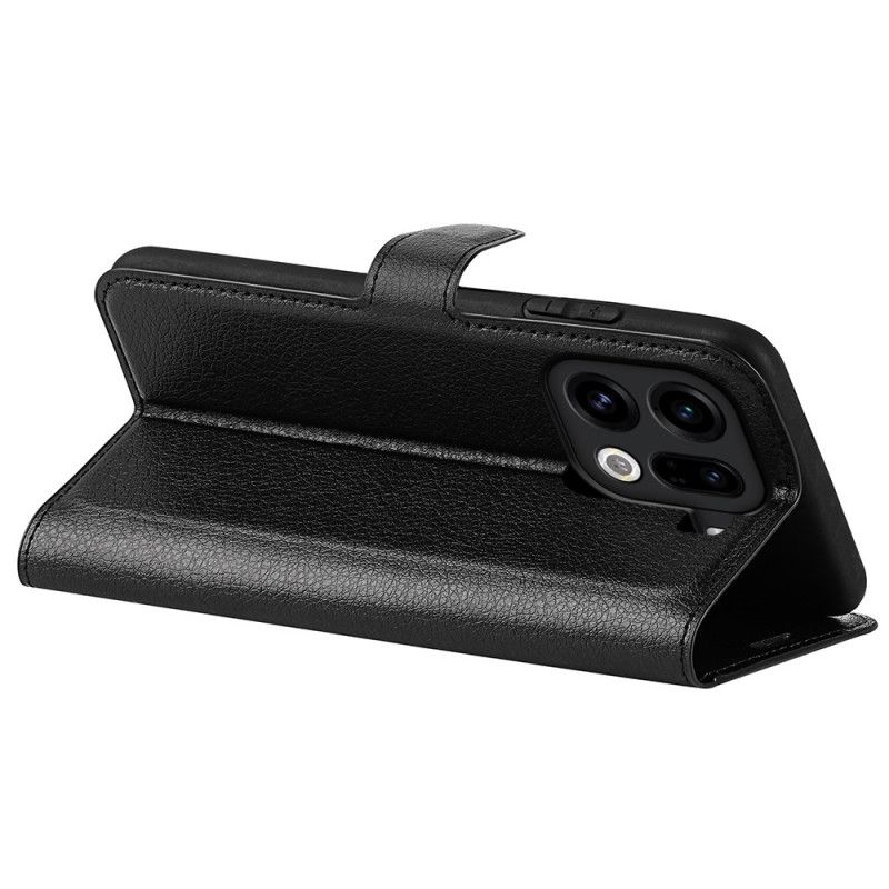 Kožený Kryt Oppo Find X9 Pro 5g Umělá Kůže Liči