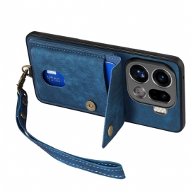 Kryt Na Oppo Find X9 Pro 5g Držák Na Karty A Šňůrka Na Krk