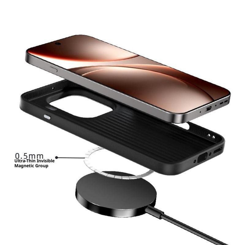 Kryt Na Oppo Find X9 Pro 5g Magsafe Mikroreliéfní Textura Abeel