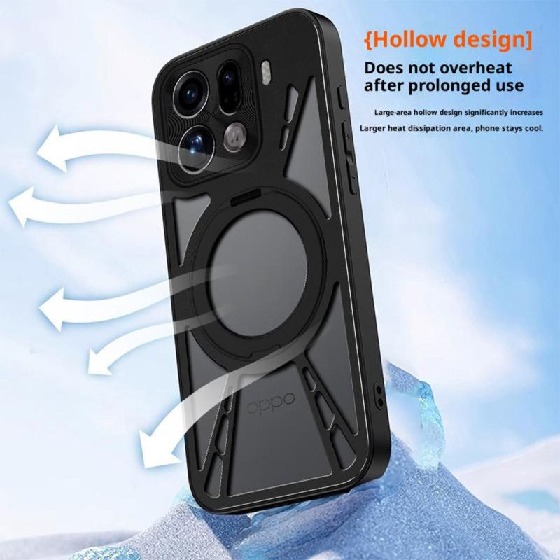 Kryt Oppo Find X9 Pro 5g Otočný Magnetický Stojánek A Odvod Tepla