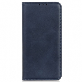 Kožené Pouzdro Folio Na Samsung Galaxy A16 5g Klasická Štípaná Kůže