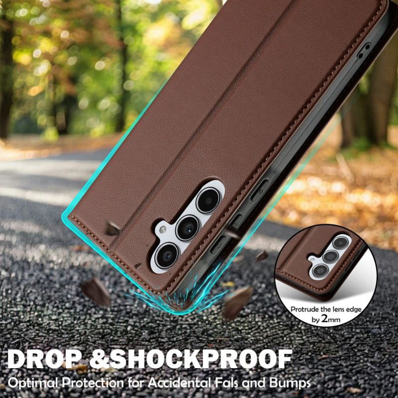 Kožené Pouzdro Folio Na Samsung Galaxy A16 5g Lc.imeeke