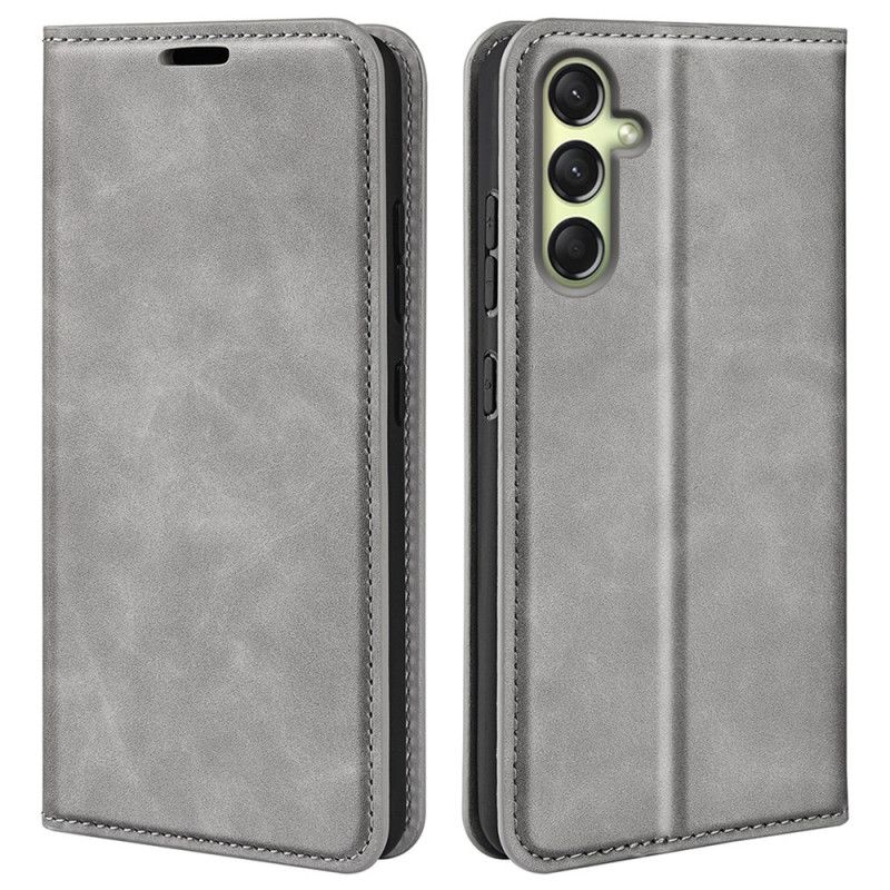 Kožené Pouzdro Folio Samsung Galaxy A16 5g Klasika
