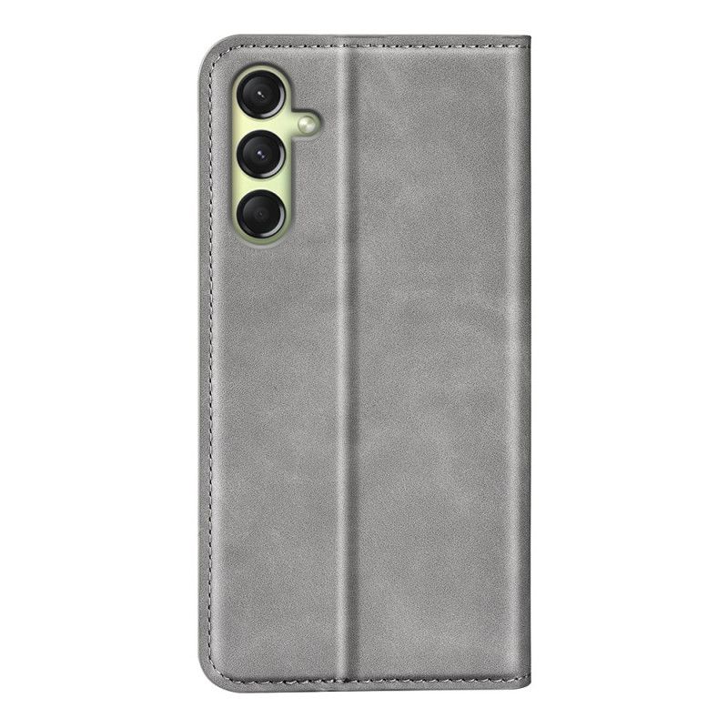 Kožené Pouzdro Folio Samsung Galaxy A16 5g Klasika