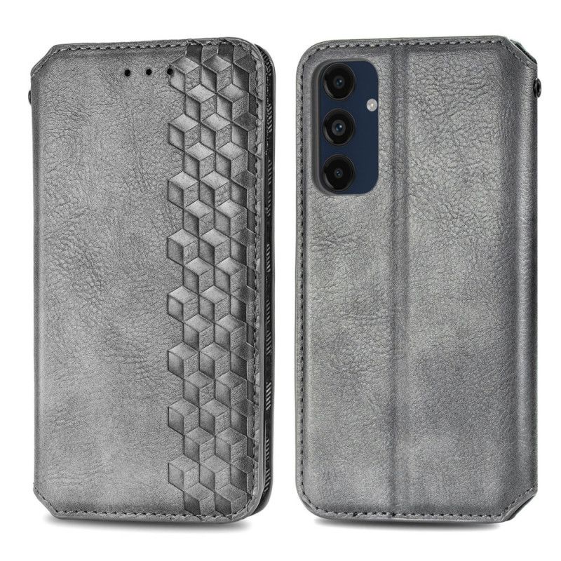 Kožené Pouzdro Samsung Galaxy A16 5g Vintage Frieze Suede Efekt