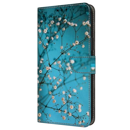 Kožený Kryt Samsung Galaxy A16 5g Kvetoucí Větve