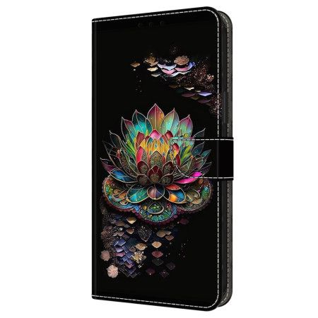 Kožený Kryt Samsung Galaxy A16 5g Květinový Vzor