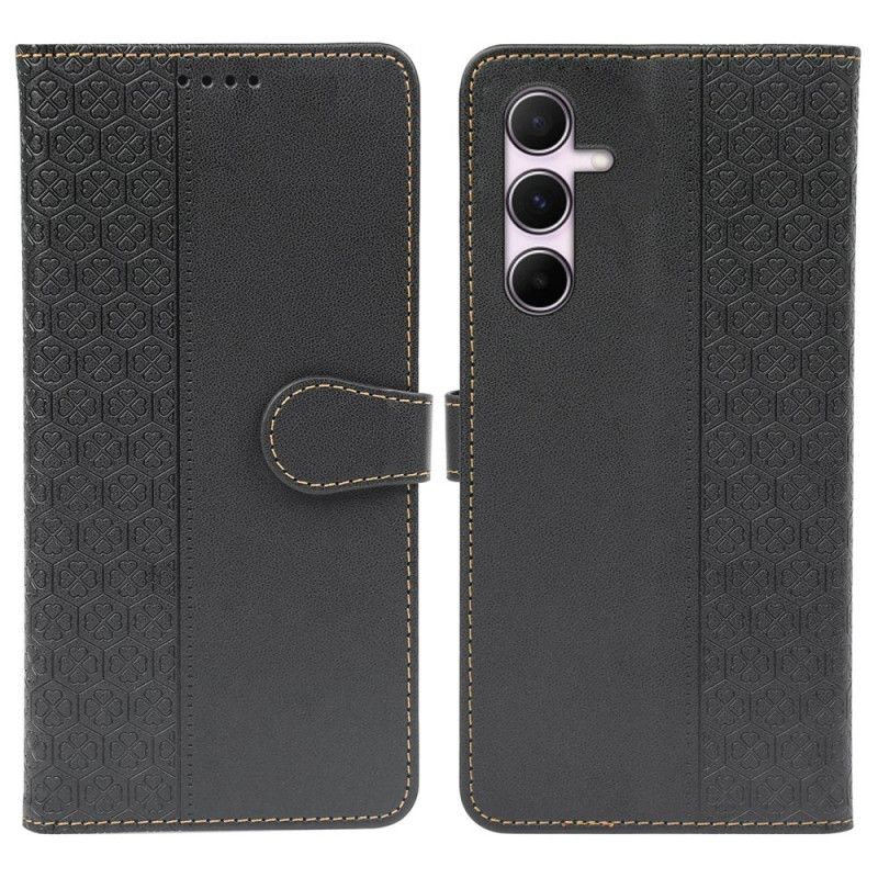 Kožený Kryt Samsung Galaxy A16 5g Vzor Jetele