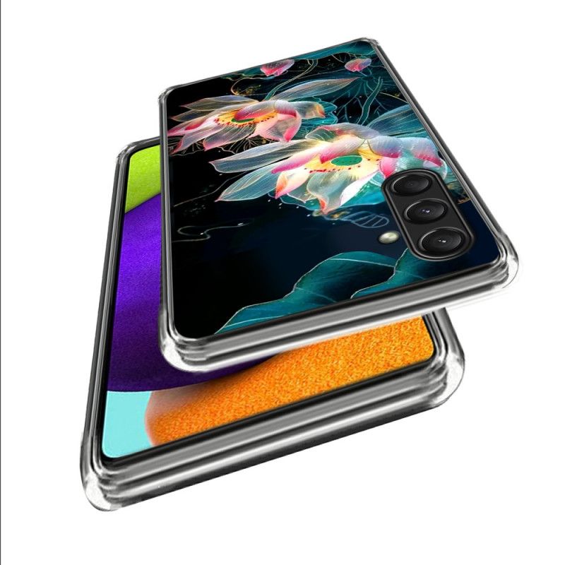 Kryt Samsung Galaxy A16 5g Silikonové Květiny