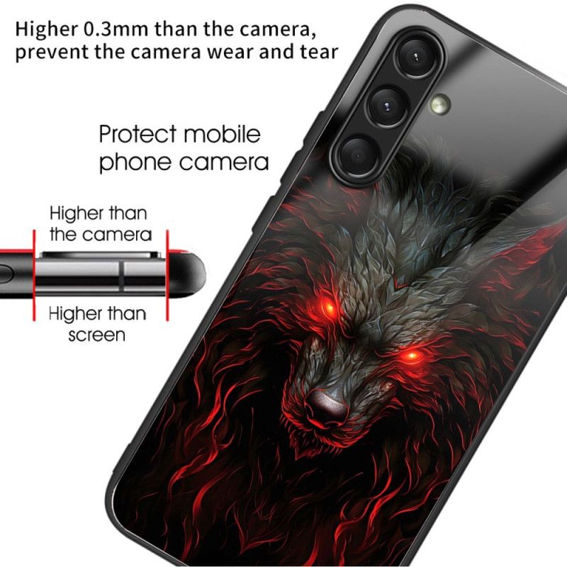 Kryt Samsung Galaxy A16 5g Tvrzené Sklo Red Wolf