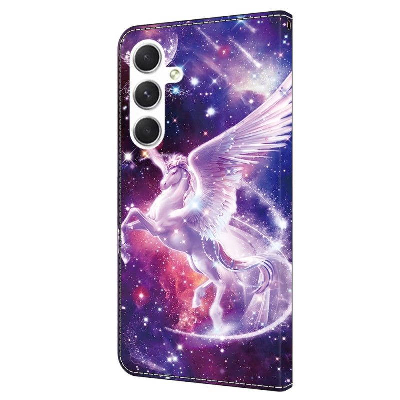 Peněženková Pouzdra Samsung Galaxy A16 5g Kosmický Kůň