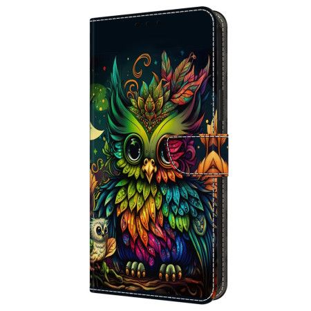 Peněženková Pouzdra Samsung Galaxy A16 5g Kryty Na Mobil Barevná Sova