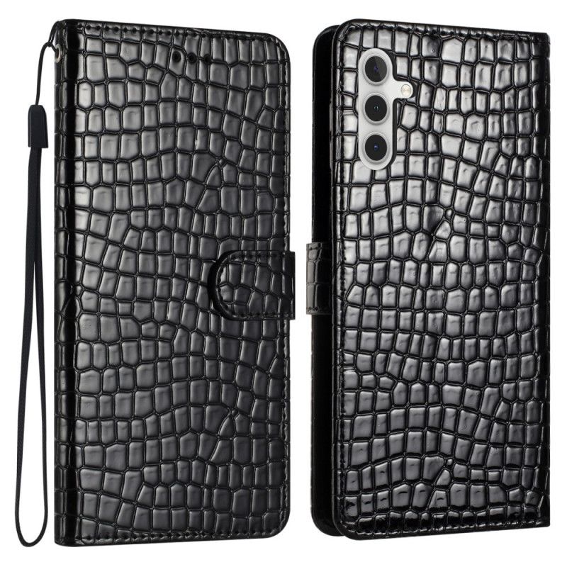 Peněženková Pouzdra Samsung Galaxy A16 5g Kryty Na Mobil Krokodýlí Efekt