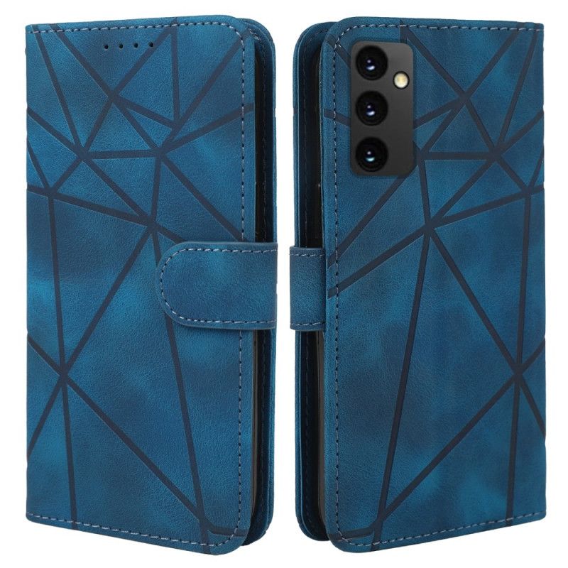 Peněženková Pouzdra Samsung Galaxy A16 5g Linie Se Semišovým Efektem