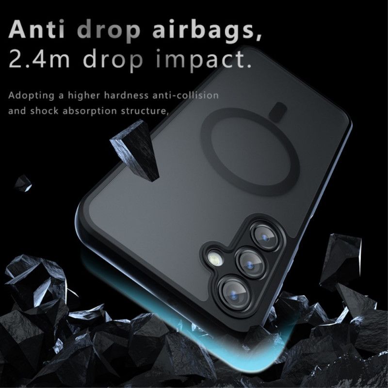 Pouzdra Samsung Galaxy A16 5g Kryty Na Mobil Kompatibilní S Black Magsafe