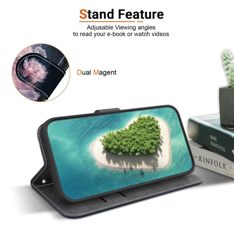 Peněženková Pouzdra Sony Xperia 10 Vii Fialová Pivoňka