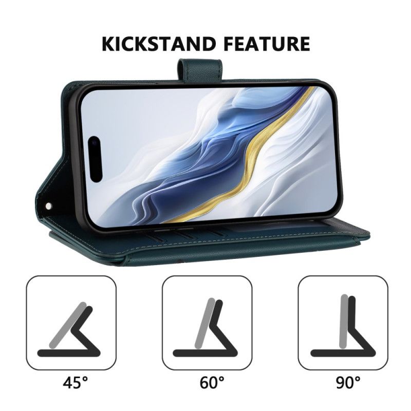 Peněženková Pouzdra Sony Xperia 10 Vii Kryty Na Mobil Květinová Rfid Peněženka