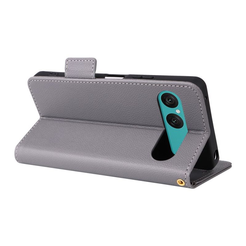 Peněženková Pouzdra Sony Xperia 10 Vii Kryty Na Mobil Umělá Kůže S Popruhem