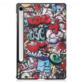 Samsung Galaxy Tab S10 Lite Zesílený Držák Stylusu Graffiti