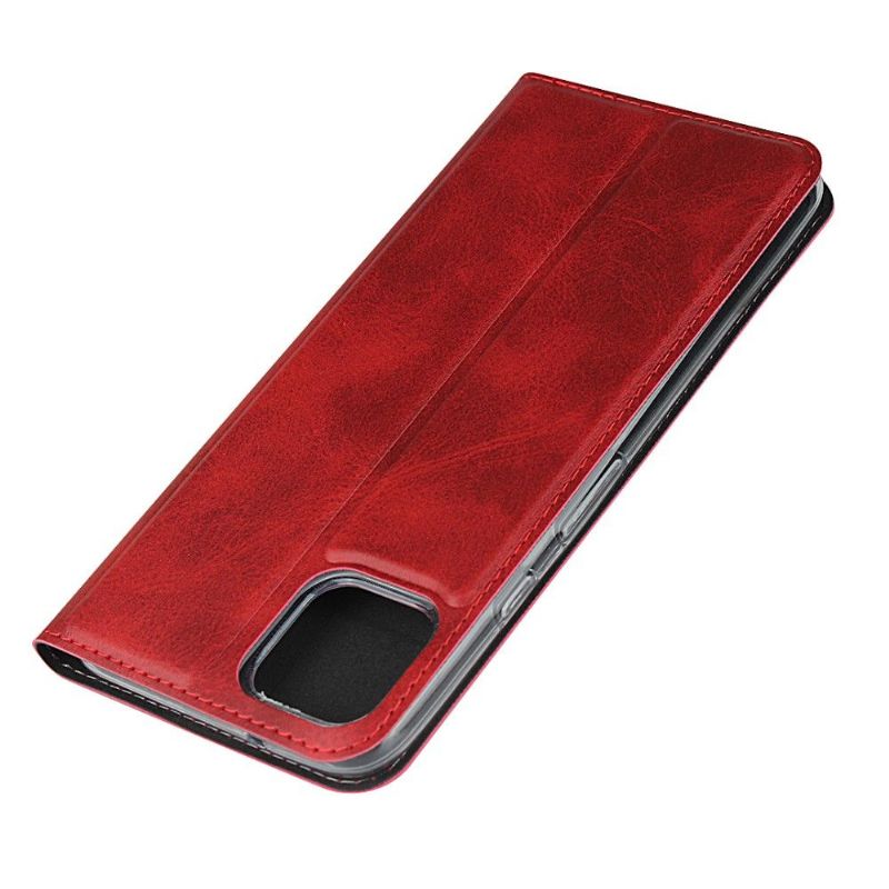 Flipové Pouzdro Na Google Pixel 4 Kožený Styl S Páskem
