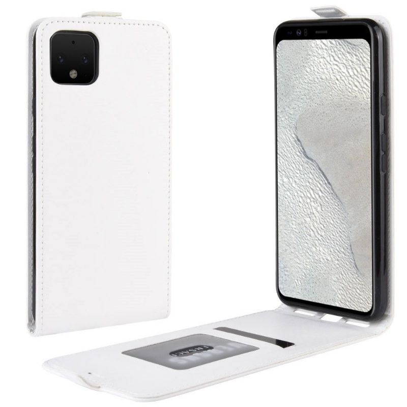 Kožené Pouzdro Folio Na Google Pixel 4 Flipové Pouzdro Vertikální Umělá Kůže