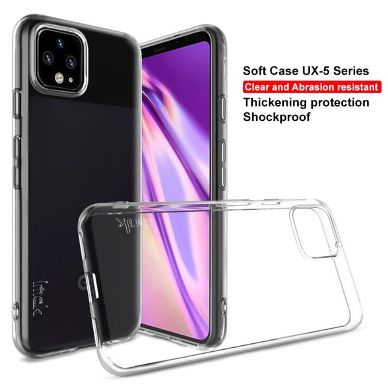 Kryt Na Google Pixel 4 Transparentní Silikon