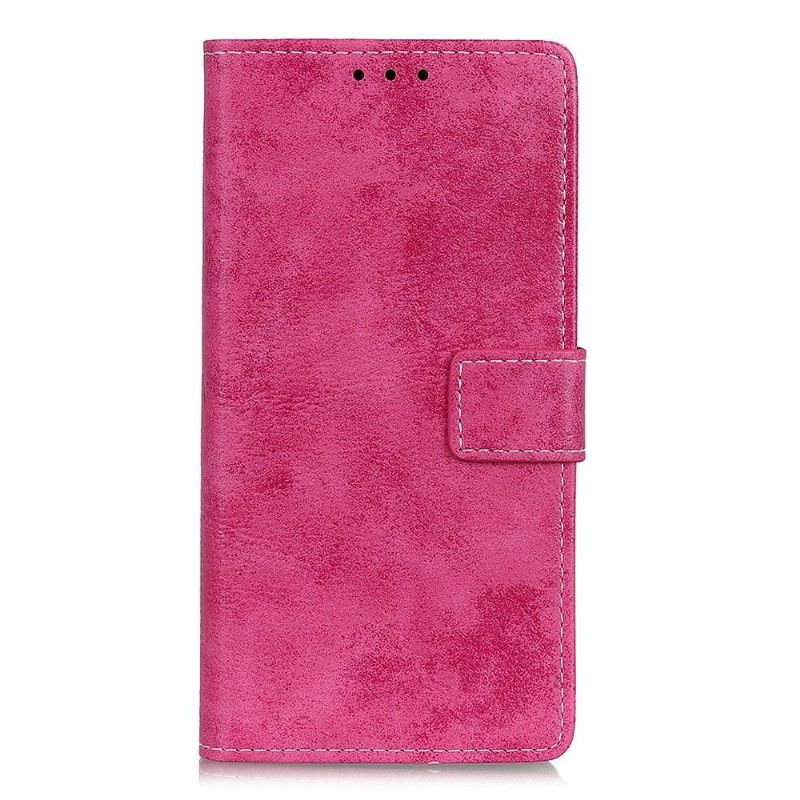 Kožené Pouzdro Folio Na Asus Zenfone 7 / Zenfone 7 Pro Vintage Umělá Kůže Cyrius