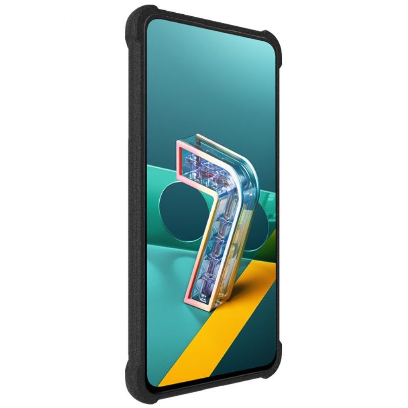 Kryt Na Asus Zenfone 7 / Zenfone 7 Pro Class Protect Nárazuvzdorný - Matná Černá