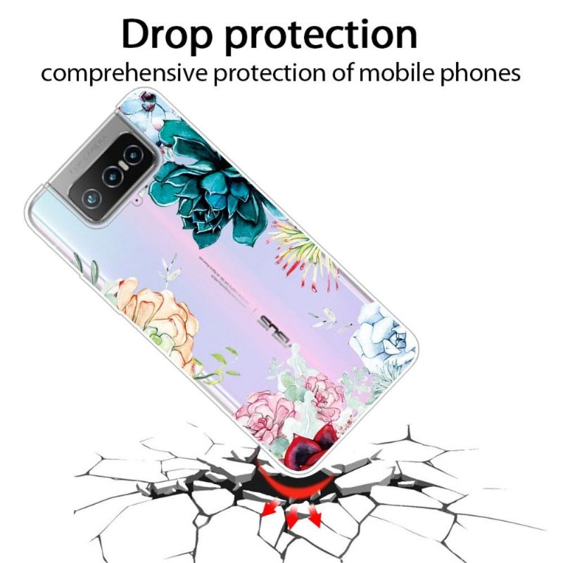 Kryt Na Asus Zenfone 7 / Zenfone 7 Pro Různé Květiny