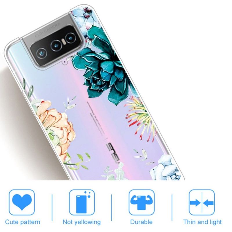 Kryt Na Asus Zenfone 7 / Zenfone 7 Pro Různé Květiny