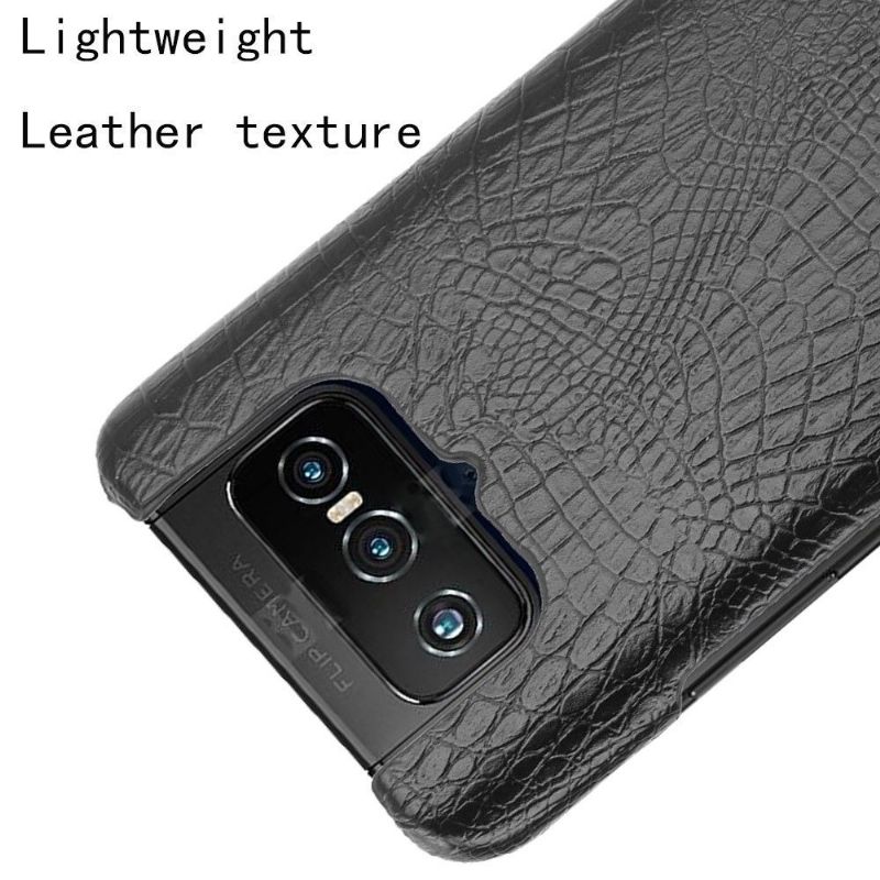 Kryty Na Mobil Na Asus Zenfone 7 / Zenfone 7 Pro Efekt Croc Skin