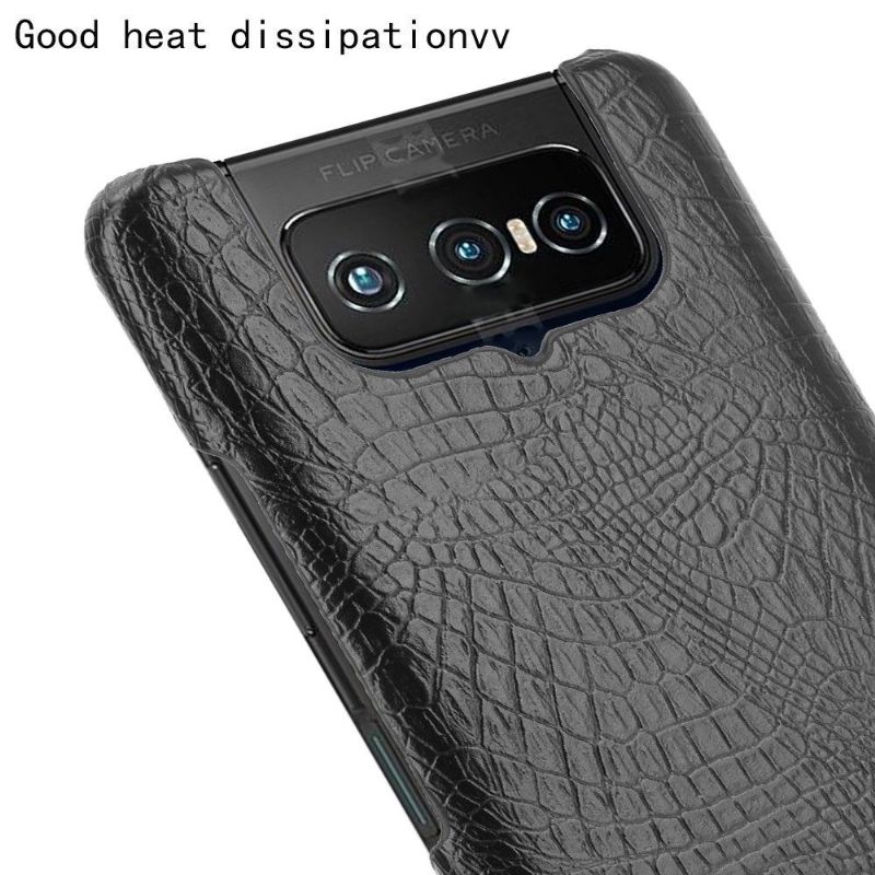 Kryty Na Mobil Na Asus Zenfone 7 / Zenfone 7 Pro Efekt Croc Skin