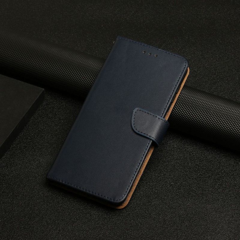 Flipové Pouzdro Na Nokia 2.4 Kůže Hladká Na Dotek