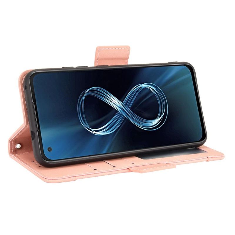 Flipové Pouzdro Na Asus Zenfone 8 Premium S Držitelem Karty