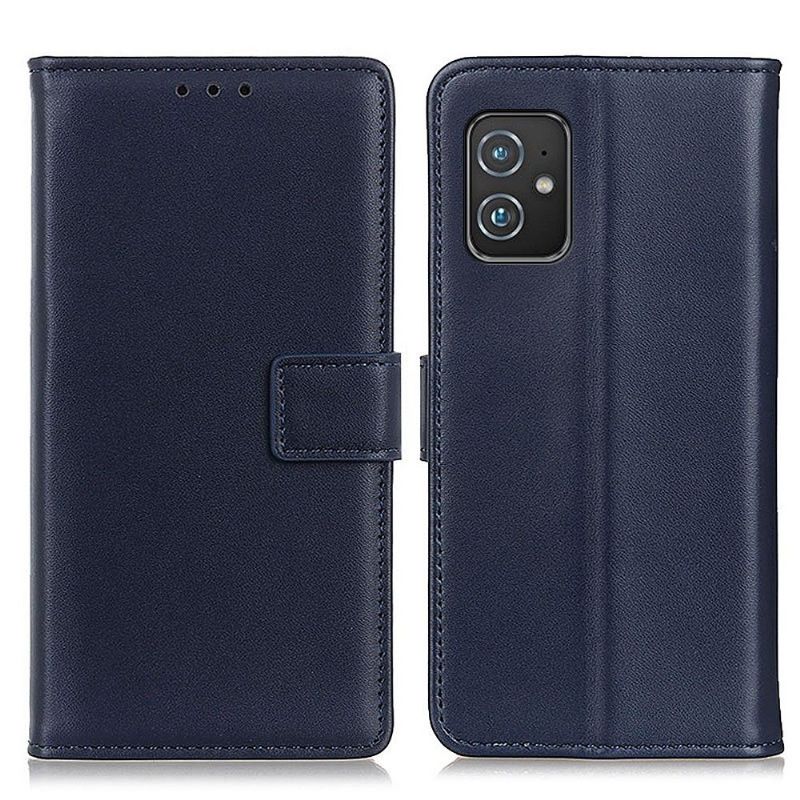 Flipové Pouzdro Na Asus Zenfone 8 Základní Umělá Kůže