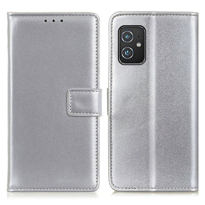 Flipové Pouzdro Na Asus Zenfone 8 Základní Umělá Kůže