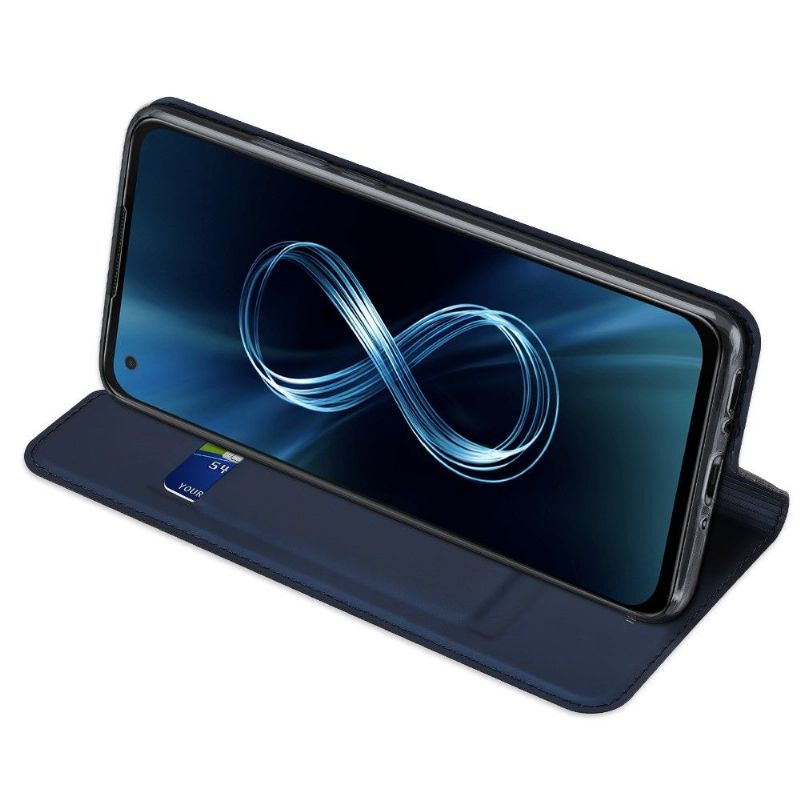 Pouzdra Na Asus Zenfone 8 Obchodní Saténový Efekt