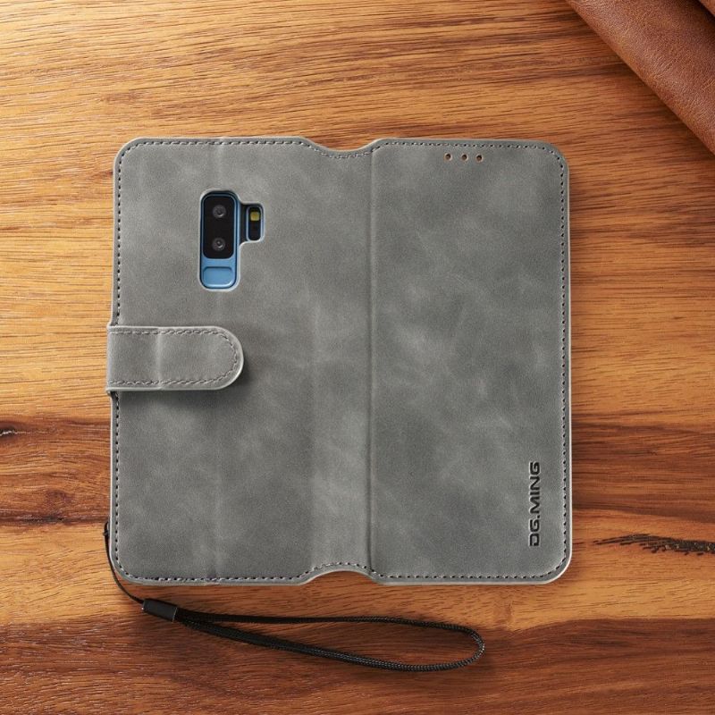 Flipové Pouzdro Na Samsung Galaxy S9 Plus Retro Styl Dg Ming