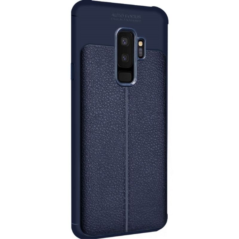 Kryt Na Samsung Galaxy S9 Plus Efekt Kůže Vega – Námořnická Modř