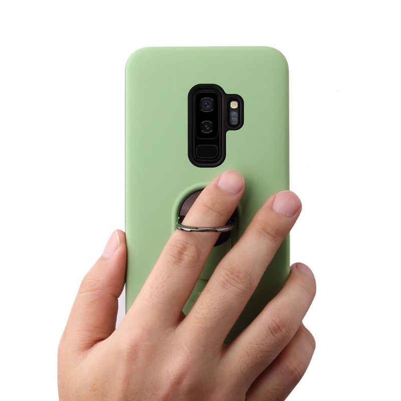 Kryty Na Mobil Na Samsung Galaxy S9 Plus Matný Efekt S Podporou Na Zadní Straně