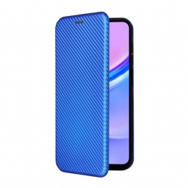 Kožené Pouzdro Folio Samsung Galaxy A17 4g / 5g Uhlíková Vlákna